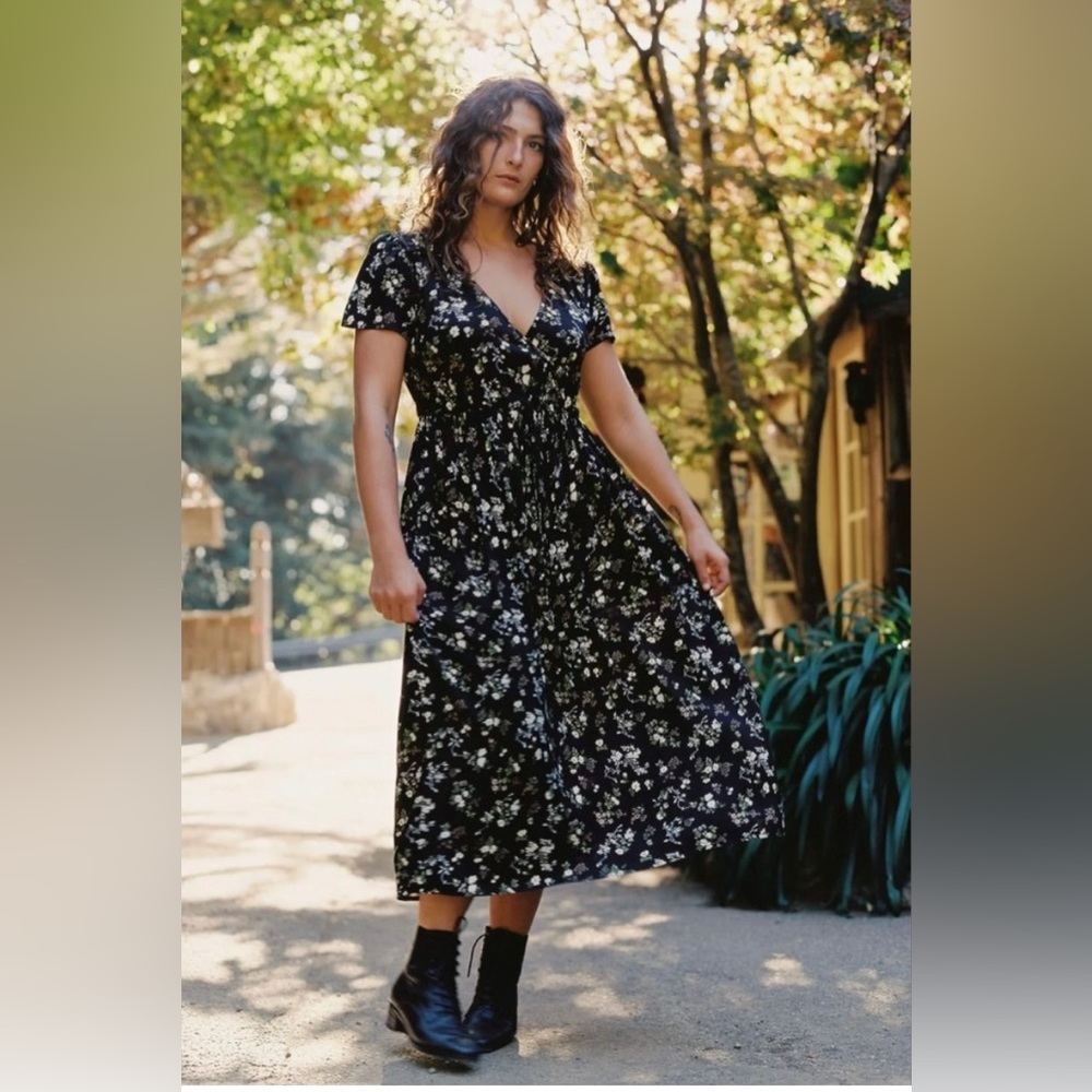 Christy dawn “dawn” dress in midnight garden
